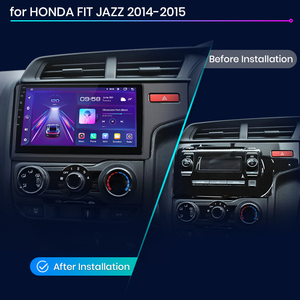 Junsun V1 UK Stock inalámbrico CarPlay <span class=keywords><strong>Android</strong></span> Auto Radio de coche para HONDA FIT JAZZ 2014 2015 unidad principal de coche navegación Multimedia - Product Image 2