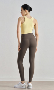 Vêtements de sport pour femmes, leggings de yoga serrés, fitness, haute qualité, entraînement, course à pied, extensible, leggings de sport unis - Product Image 6