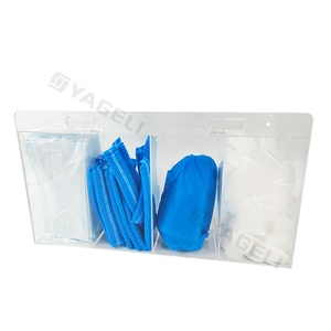 Moderno Dispensador de Guantes Desechables de Acrílico Transparente con 4 Compartimentos, Personalizable de Fábrica, Independiente, Fácil de Montar, Lavable para Interiores - Product Image 6