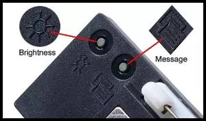 2019 led de desplazamiento nombre placa Diseño de tarjeta led para publicidad interior programación de alta calidad - Product Image 3