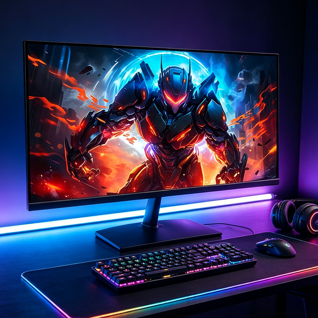 Monitor 24 27 Inch 2K Borderless Professional 4K Gaming Monitors PC Lcd Monitors With  VESA