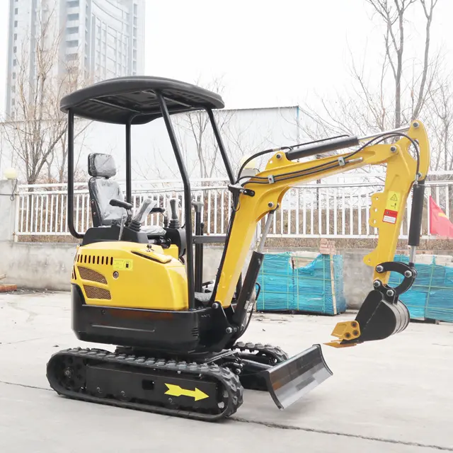 Offre Spéciale Chine petite 1.5ton 2ton Micro excavatrices sur chenilles petite machine de pelle avec des prix bon marché