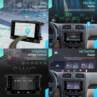 Autoradio Android Podofo 7'' pour voiture, Carplay 4G+64G IPS GPS WiFi BT pour VW/PASSAT/SKODA/POLO/GOLF/SEAT/Tiguan, OEM ODM Factory