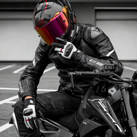 Gants de course pour moto en fibre de carbone ALIEN MONSTER CE, gants de protection pour la conduite