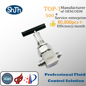 Vanne à soufflet haute pression interchangeable SHJH-LOK Swagelok manuelle en acier inoxydable 316 avec double vis extérieure filetée NPT/<span class=keywords><strong>BSPP</strong></span>/BSPT, OEM ASME ASTM DIN GB - Product Image 5