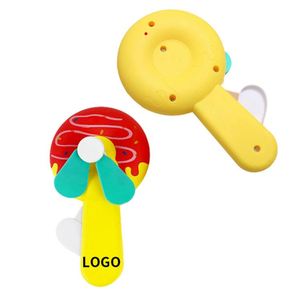 <b>Mini</b> Air <b>Cooler</b> Hand Press Fan Small Pocket Portable Handheld Manual Handy Press Fan for Kids - Product Image 2