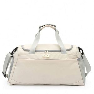 Sac de week-end tendance au design moderne, grande capacité, sac à bandoulière de sport, sac de voyage imperméable pour le yoga et la gym - Product Image 5