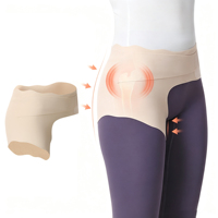 Enveloppement de soutien pour les hanches et les cuisses pour hommes et femmes, idéal pour le sport et le fitness, ajustement confortable, respectueux de la peau, ne gêne pas la tenue sous les vêtements, fermeture auto-agrippante.