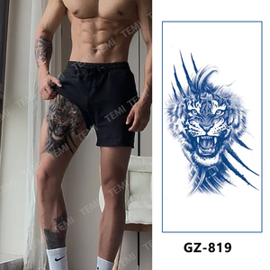 สติ๊กเกอร์<span class=keywords><strong>สัก</strong></span>ลายสมุนไพรแบบกึ่งถาวร กันน้ำ ติดทนนาน 1-2 สัปดาห์ ลายผีเสื้อ ไม้กางเขน ดอกไม้ สำหรับตกแต่งร่างกาย - Product Image 4