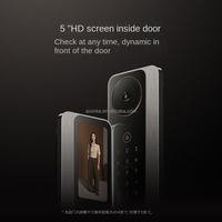 Cerradura Inteligente para Puerta Mijia M40 Pro con Doble Cámara Panorámica, Reconocimiento de Venas de la Palma y Face ID para Control por Aplicación Xiaomi