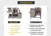 Nouvelle machine à peler les noix trempées, machine à peler les amandes, machine à peler les noisettes de type humide