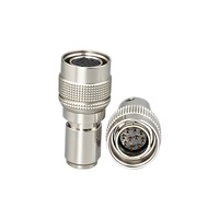 Connecteur micro-circulaire Jialiantong HR10A-10P-12S, 10 cœurs, 12 broches, à verrouillage automatique push-pull, fiche aviation, fabriqué en Chine