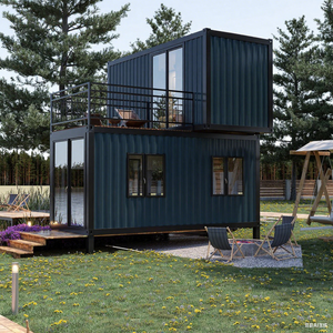 Casa Contenedor Prefabricada de 2 Pisos y 20 Pies con Baño, Habitación Industrial Prefabricada Impermeable para Vivienda Confortable SCH-04 Pr - Product Image 3