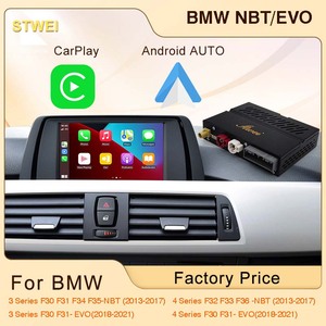 Boîtier sans fil CarPlay Android Auto pour BMW Série 3 4 F30 F31 F34 F35 F32 F33 F36 NBT EVO, prend en charge la mise en miroir d'écran AirPlay - Product Image 2