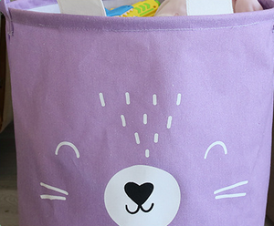 Panier à linge imprimé pingouin le plus récent avec tête d'animal pour enfants - Product Image 6