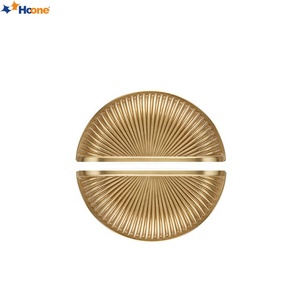 YONFIA wholesale cheap furniture drawer handle pull rose gold cabinet handles furniture Shell-shaped handle