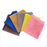 TGYW Chiffon à vaisselle en maille, torchon de nettoyage de cuisine anti-rayures, chiffon de récurage en filet réutilisable à séchage rapide