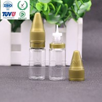 Pasokan langsung dari pabrik baru 10ml botol plastik PET botol minyak keamanan ganda
