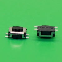 MICRO-INTERRUPTEUR 4 PIEDS POUR CITROEN C1 C2 C3 C4 C5 PEUGEOT RENAULT VIVARO # Micro-bouton de réparation pour télécommande de clé 204