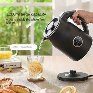 Wholesale Smart Portable Stainless Steel 1.2L 1200W Electric <b>Kettle</b> Automatic Shut-off Digital Temperature Control 5-Year - Product Image 4