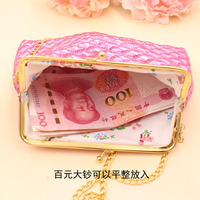 Dompet Wanita Kantung Koin Ponsel Logo Kustom Tas Kosmetik Kunci Tas Genggam Dompet Koin Gesper Penutup Jepret Tas Tangan Selempang