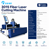 Machine de découpe laser à fibre 3015 abordable, découpeuse CNC de métaux, haute productivité, Raycus Max 1500W à 6000W