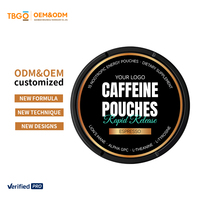 Pochettes de caféine 200 mg optimisées pour la mentalité, supplément biohacking à la L-Théanine pour l'amélioration neurologique et la productivité tout au long de la journée