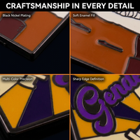 Broches personnalisées en forme de seringue, épingles médicales, broches en émail métallique pour médecins et infirmières en neurologie, anatomie, couleurs et logos personnalisés
