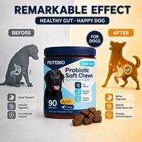 Vente en gros de comprimés à mâcher probiotiques pour chiens, soutien digestif, santé intestinale, complément alimentaire pour chiots, adultes, seniors, toutes races, OEM ODM