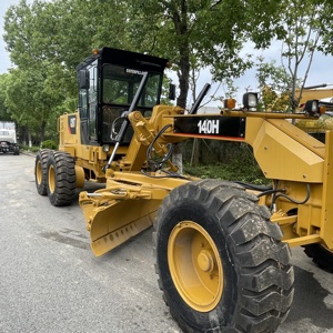 รถเกรดเดอร์มือสอง CAT 140H ยี่ห้อ Caterpillar กำลัง 185 แรงม้า เครื่องจักรก่อสร้างสำหรับขาย - Product Image 1