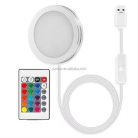 Kit d'éclairage LED RGB USB 5V Sunssy pour imprimante 3D, lampe de présentation pour armoire, étagère, comptoir, pièces de bricolage pour éclairage LED 001