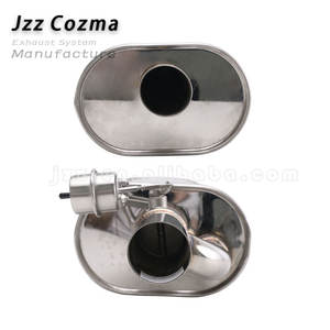 Diamètre 63 <span class=keywords><strong>mm</strong></span>, entrée 63 <span class=keywords><strong>mm</strong></span> + sortie <span class=keywords><strong>45</strong></span> <span class=keywords><strong>mm</strong></span>, silencieux à valve électronique en acier inoxydable avec pompe à vide, ensemble de commande à distance - Product Image 3