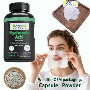 Materie prime cosmetiche ialuronato di sodio alto e basso peso molecolare 99% polvere di acido ialuronico puro - Product Image 5