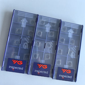 CCMT09T308-UG YG3030 YG-1s Plaquettes de tournage externes en carbure de tungstène de haute qualité pour CNC, inserts carrés OEM HRC50-70 avec revêtement PVD CVD - Product Image 6