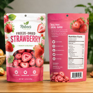 Bolsa de Embalaje de Alimentos de Aluminio Impresa Personalizada, con Cierre Hermético, <span class=keywords><strong>para</strong></span> Frutas Secas y Congeladas - Product Image 6