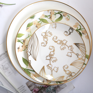 Venta al por mayor de platos para restaurante, PARA CENA platos de cerámica, placa de cargador de porcelana de hueso de lujo para eventos y catering - Product Image 4