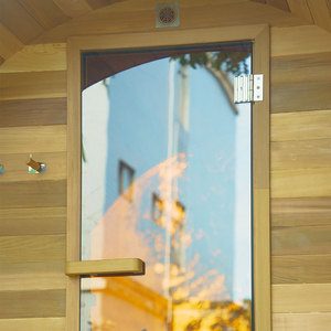 Best Quality With Glass <strong>Dome</strong> Cedar Barrel <strong>Sauna</strong> Outdoor <strong>Sauna</strong> Room <strong>Sauna</strong> - Product Image 6