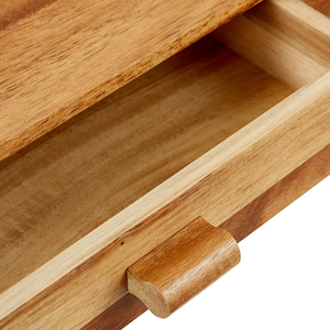 แท่นวางจอคอมพิวเตอร์คู่ ทำจากไม้กระถิน พร้อมชั้นวางของสำหรับจัดระเบียบโต๊ะทำงาน เหมาะสำหรับคอมพิวเตอร์แล็ปท็อป ใช้ในบ้านหรือสำนักงาน - Product Image 3