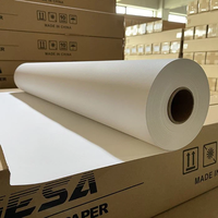 Papel de Transferencia de Sublimación por Calor para Impresión de Inyección de Tinta, Dorado (Película PET) para Transferencia a Alta Temperatura (180-220°C) en Camisetas y Prendas de Vestir