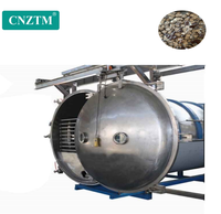 Vacuümvriesdroogmachine Lyofilisator Industriële Koffie Voedselverwerking Dehydrator 500kg/batch 304 RVS Automatisch