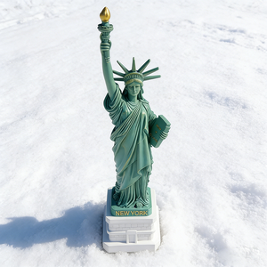 Statuette en résine <span class=keywords><strong>de</strong></span> la Statue <span class=keywords><strong>de</strong></span> la Liberté, objet <span class=keywords><strong>de</strong></span> collection emblématique <span class=keywords><strong>de</strong></span> <span class=keywords><strong>New</strong></span> <span class=keywords><strong>York</strong></span>, ornement patriotique pour la maison et le bureau - Product Image 4