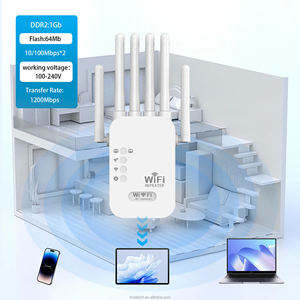 Ngoài trời 5GHz 1200Mbps <span class=keywords><strong>Wifi</strong></span> Repeater tầm xa Wi-Fi Booster & mạng Extender cho 4 gam mạng - Product Image 4