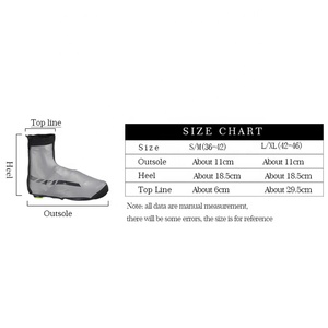 <span class=keywords><strong>Couvre</strong></span>-chaussures en tissu velours, souples, 3MM d'épaisseur, <span class=keywords><strong>couvre</strong></span>-chaussures, pour vélo de route, <span class=keywords><strong>vtt</strong></span>, imperméable, chauds, 1 paire - Product Image 6