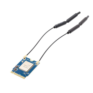 Orange <span class=keywords><strong>Pi</strong></span> 5 Wi-Fi6 BT 5.0-Modul UART/ PCM-Schnitts telle BCM4375 Drahtloser Chip 2,4 GHz 5GHz MIMO Standard 2 Antennen für Orange <span class=keywords><strong>Pi</strong></span> 5 - Product Image 1