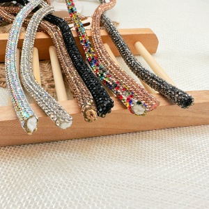의류 액세서리 용 3mm,4mm,5mm,6mm 라인 석 면 코드 신발 용 라인 석 튜브 라인 석 라운드 스트립 - Product Image 4