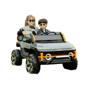Unisex <span class=keywords><strong>2</strong></span>-zits Elektrische Ride-On Speelgoedauto Plastic Wiel Afstandsbediening Batterij Aangedreven Voor 7 Jaar Oude Jongens En Baby 'S - Product Image 1