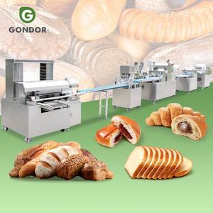 Ligne de production industrielle de pain de mie automatique en acier inoxydable pour pâtisseries et sandwichs, équipement alimentaire - Product Image 1