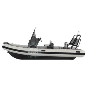Bateau pneumatique de luxe de 19 pieds, coque en aluminium, Hypalon/Orca/PVC, avec pont solaire - Product Image 6