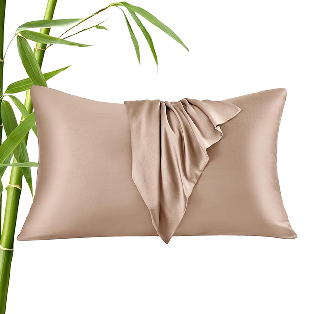Breathable Cooling Bamboo Pillow Cases 100% Viscose Pillow Case Buttery Soft Viscose Bamboo Pillow Case for Hot Sleepers
