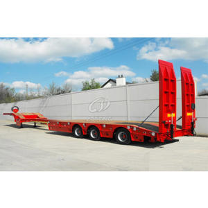 <span class=keywords><strong>Remorque</strong></span> <span class=keywords><strong>de</strong></span> transport à 4 essieux extensible à lit bas, avec pales d'éolienne, populaire au Vietnam - Product Image 2